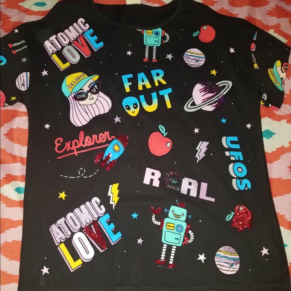 Zara girls 13/14 short sleeve t-shirt